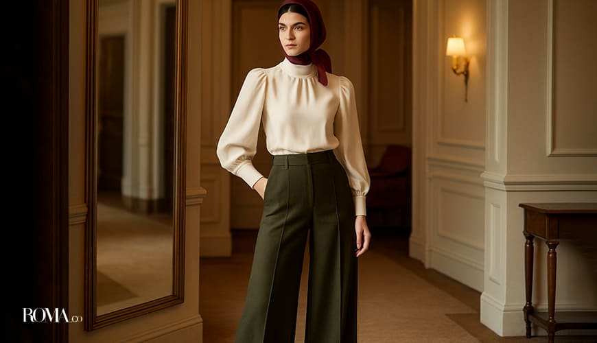 پارچه مناسب برای شلوار زنانه