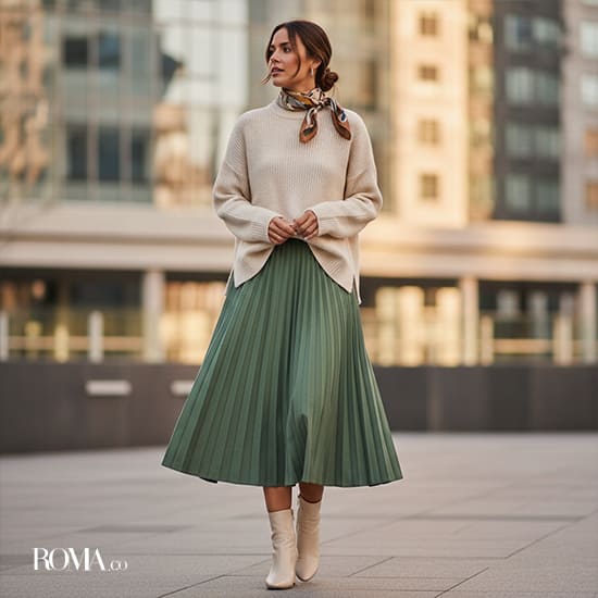 رنگ های پاییزی برای لباس