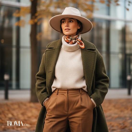 رنگ های پاییزی برای لباس