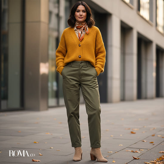 رنگ های پاییزی برای لباس