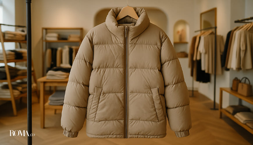 چگونه پف کاپشن را زیاد کنیم