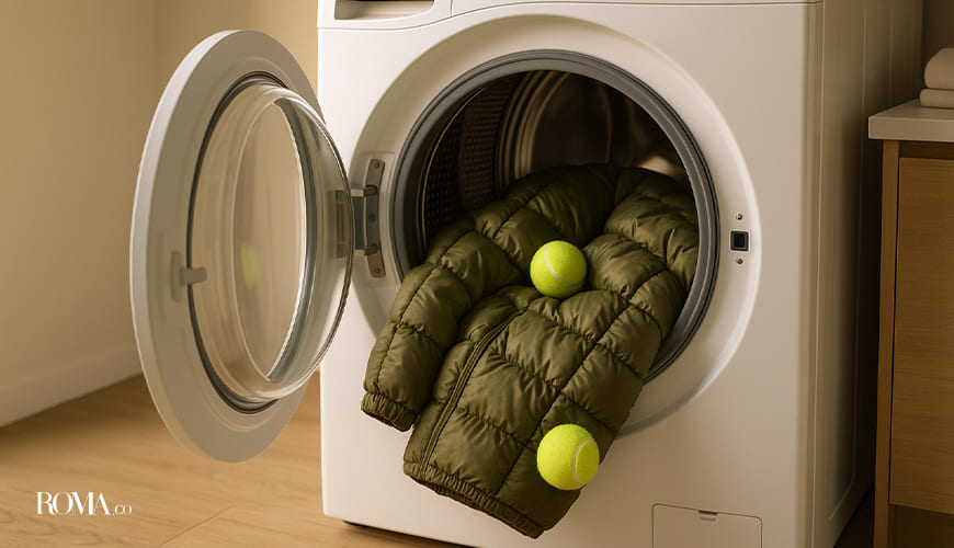 چگونه پف کاپشن را زیاد کنیم