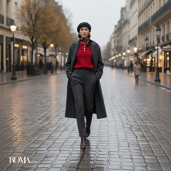 با لباس بافت چه شلواری بپوشیم