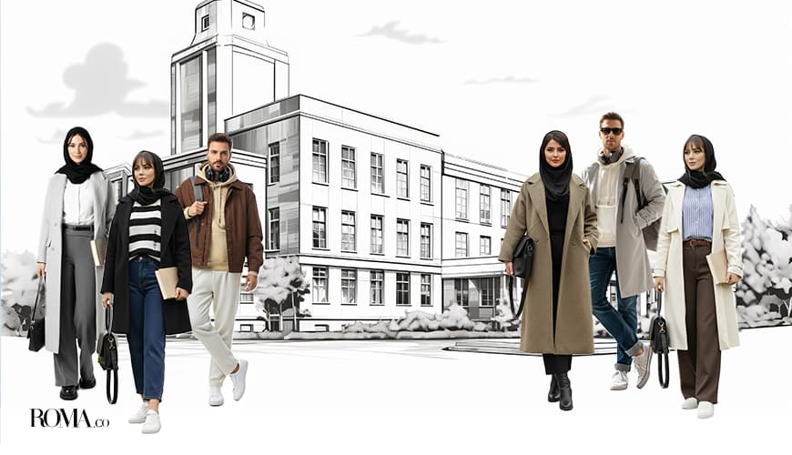 استایل دانشجویی 