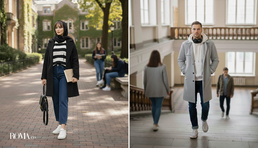 استایل دانشجویی 