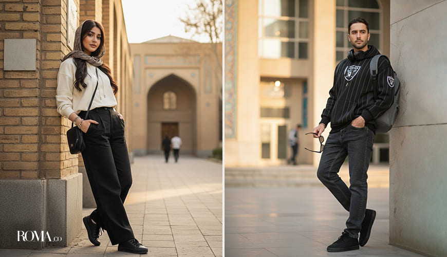 استایل دانشجویی 