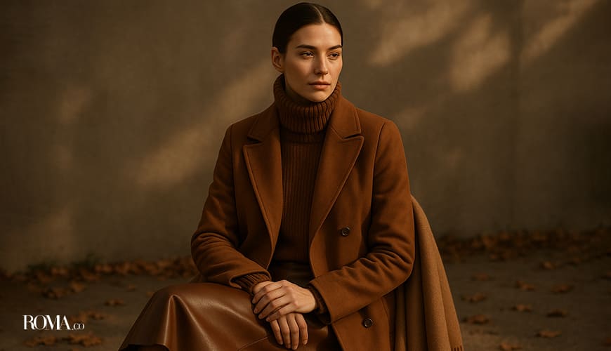 مکمل رنگ قهوه ای