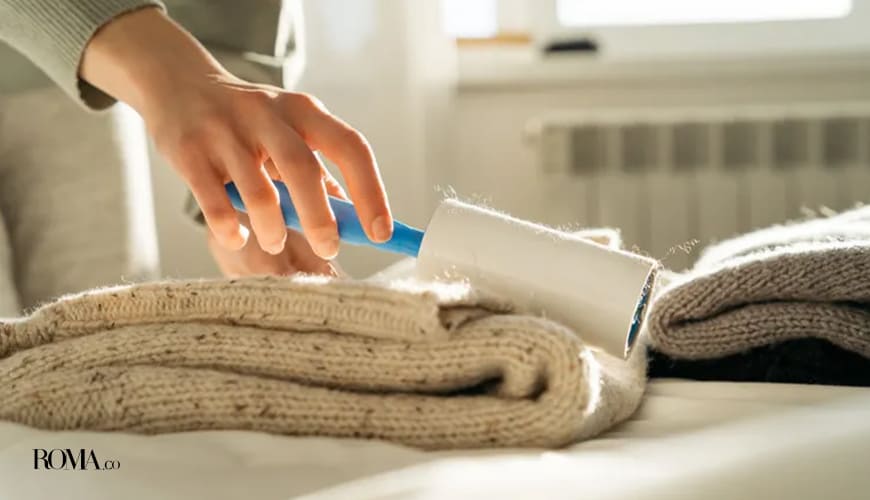 از بین بردن پرز لباس