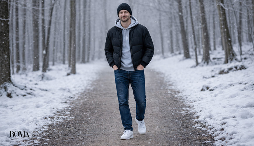 تیپ زمستانی مردانه