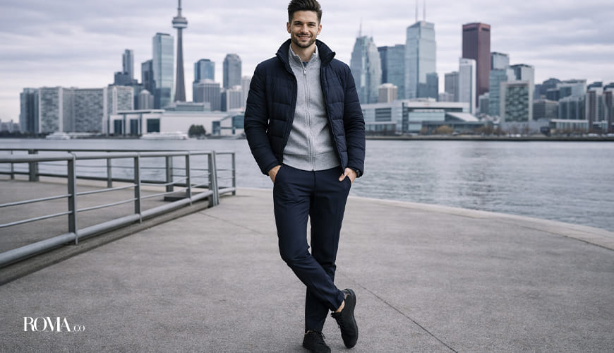 تیپ زمستانی مردانه