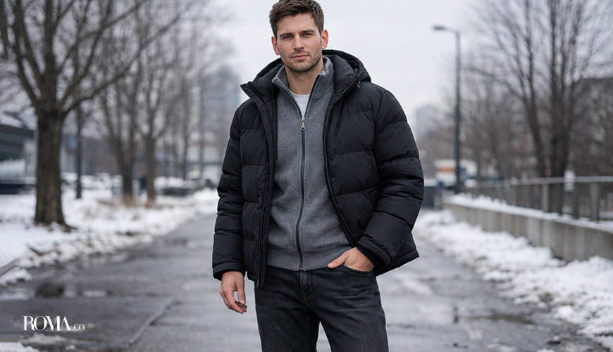 تیپ زمستانی مردانه