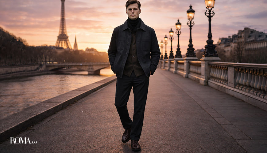 تیپ زمستانی مردانه