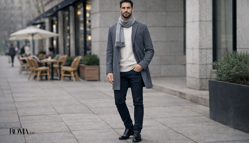 تیپ زمستانی مردانه