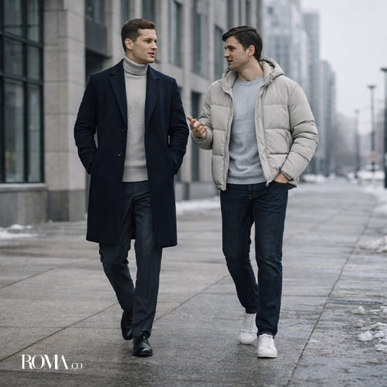 تیپ زمستانی مردانه