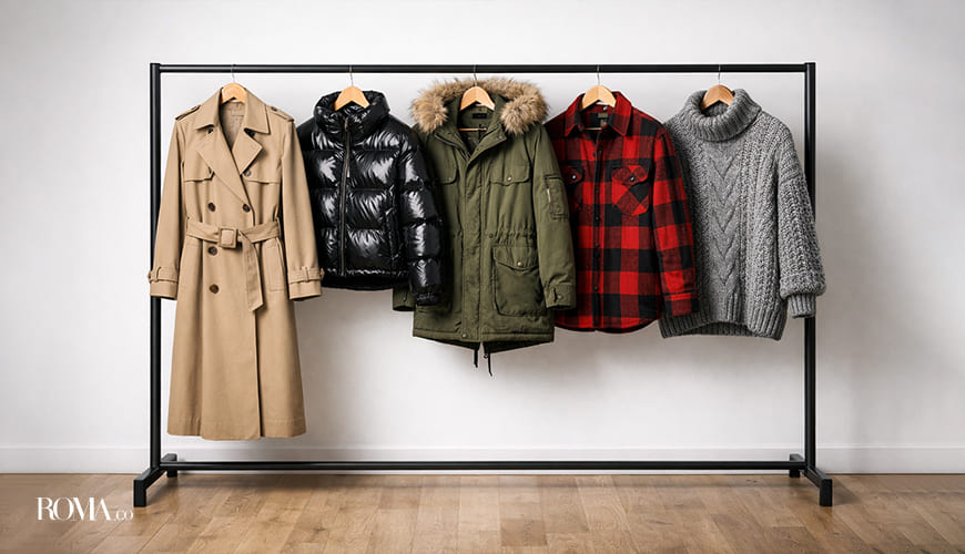 اسم انواع لباس های زمستانی