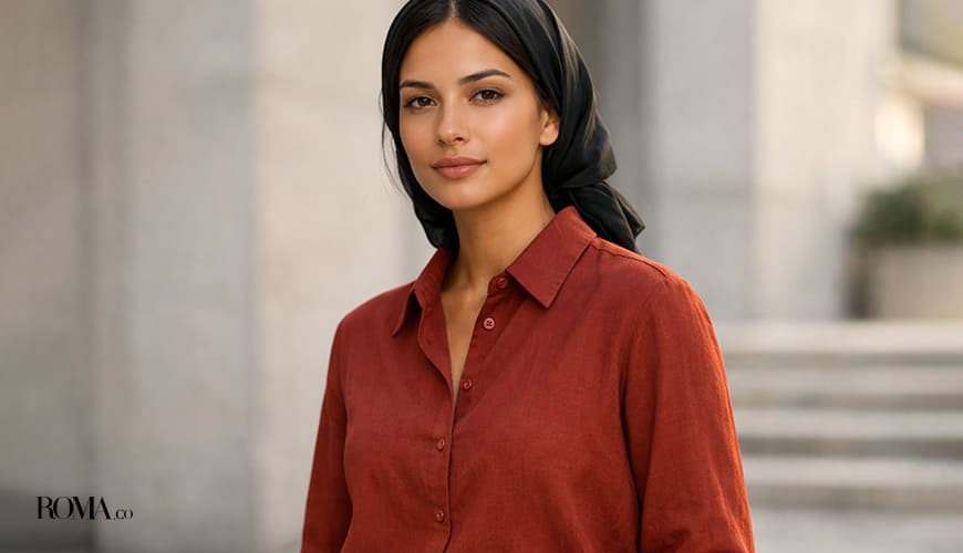 رنگ لباس برای پوست گندمی