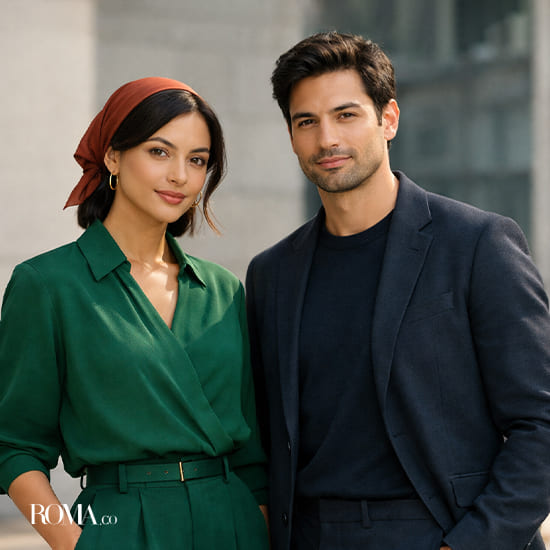 رنگ لباس برای پوست گندمی