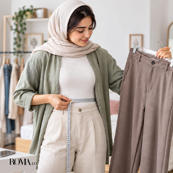 چگونه سایز شلوار خود را بفهمیم