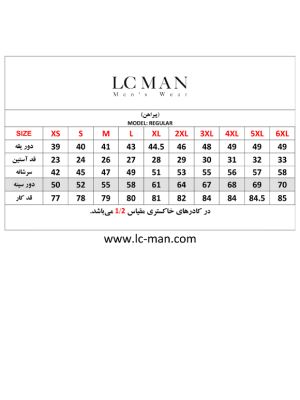 پیراهن آستین کوتاه 086 LCMAN