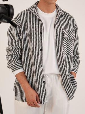 شکت مردانه خط دار روما