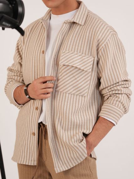 شکت مردانه خط دار روما