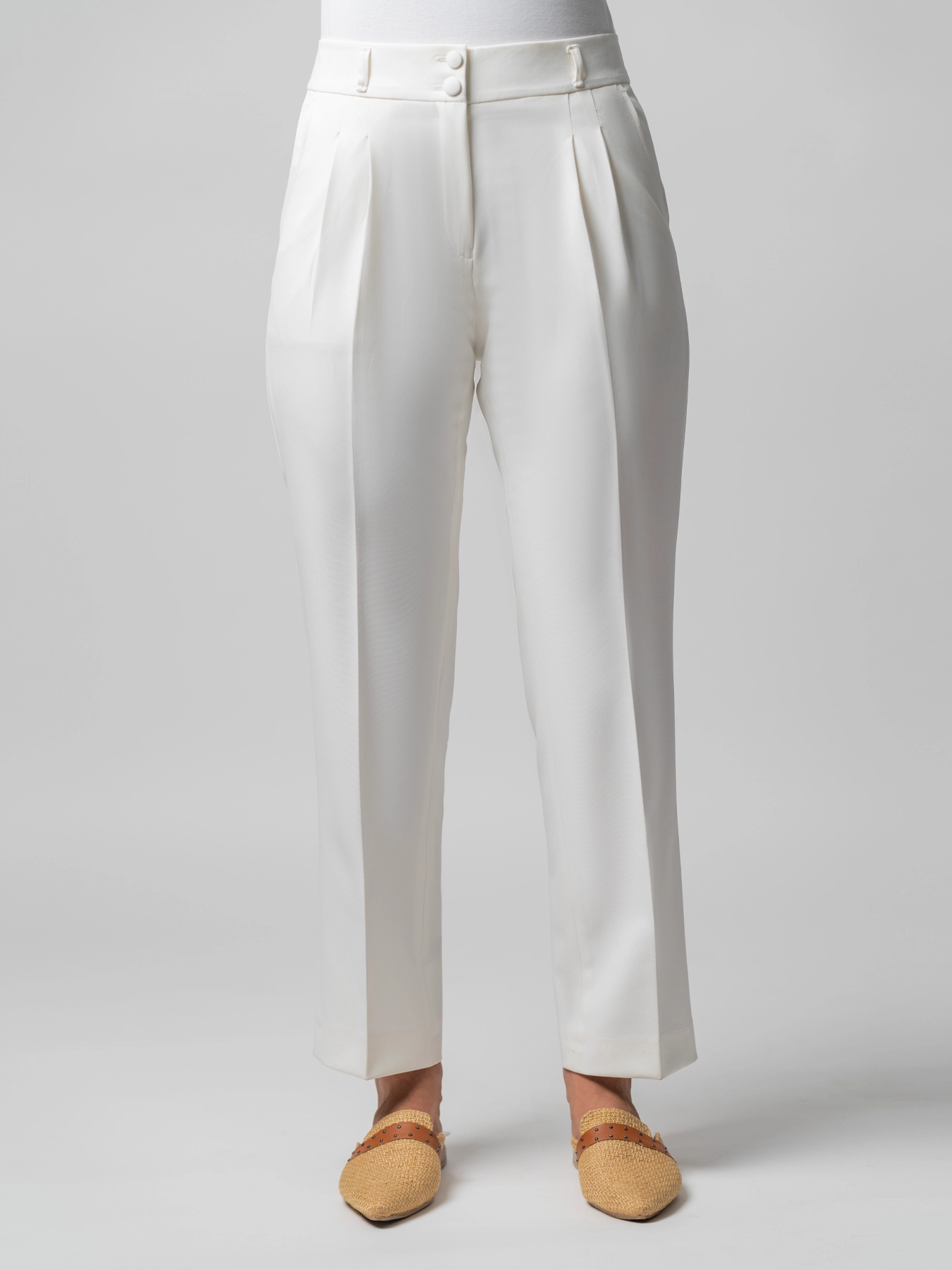 شلوار زنانه سفید 8