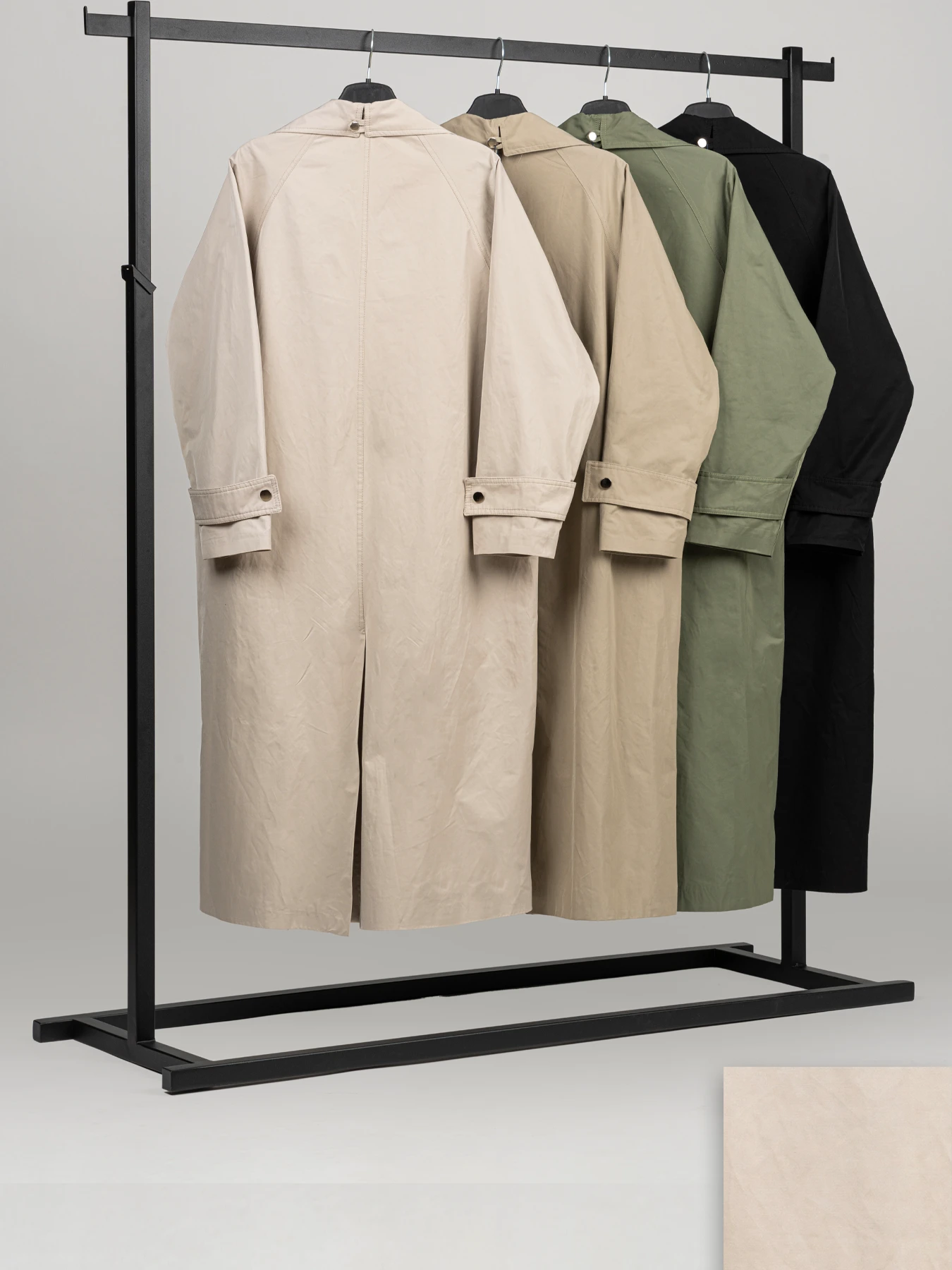 بارانی زنانه بلند طرح دوتیکه روما 2