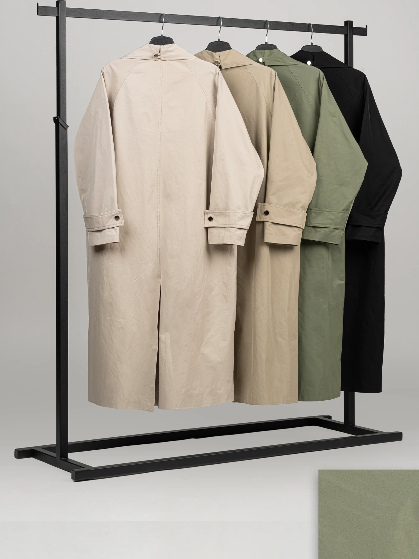 بارانی زنانه بلند طرح دوتیکه روما 4