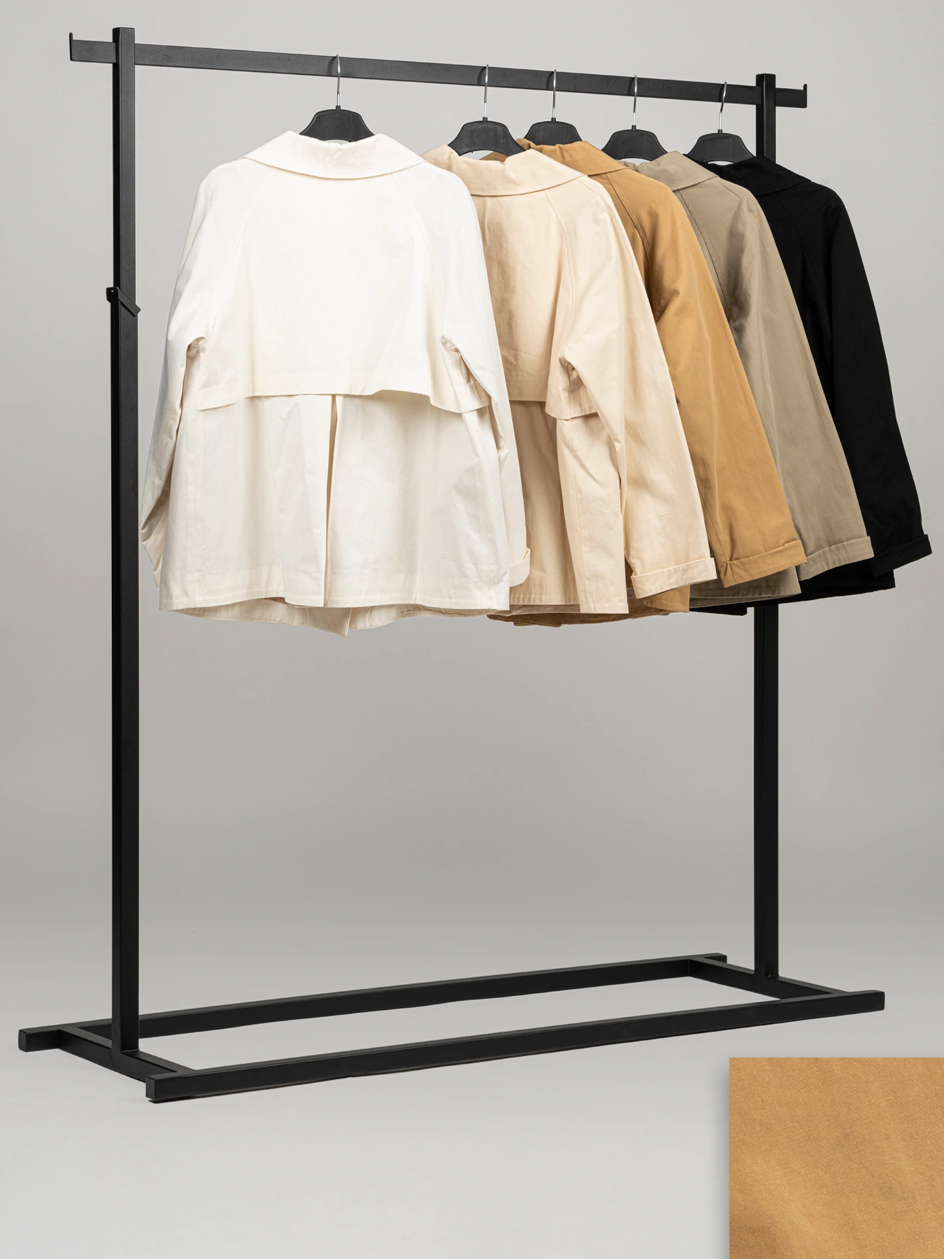 بارانی زنانه کوتاه یقه انگلیسی روما 9