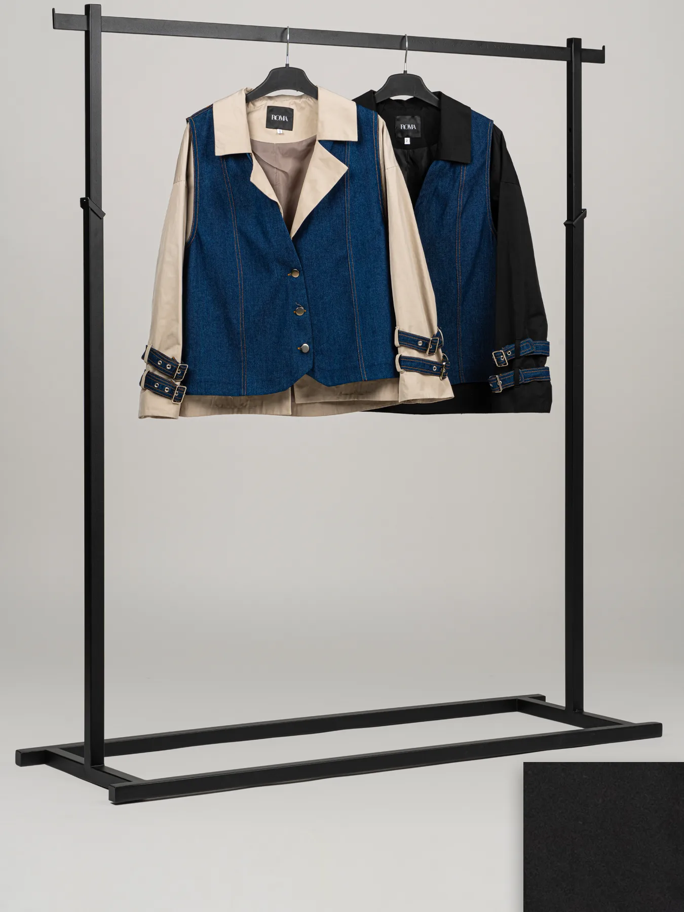 بارانی زنانه کوتاه یقه انگلیسی ژیله دار 1