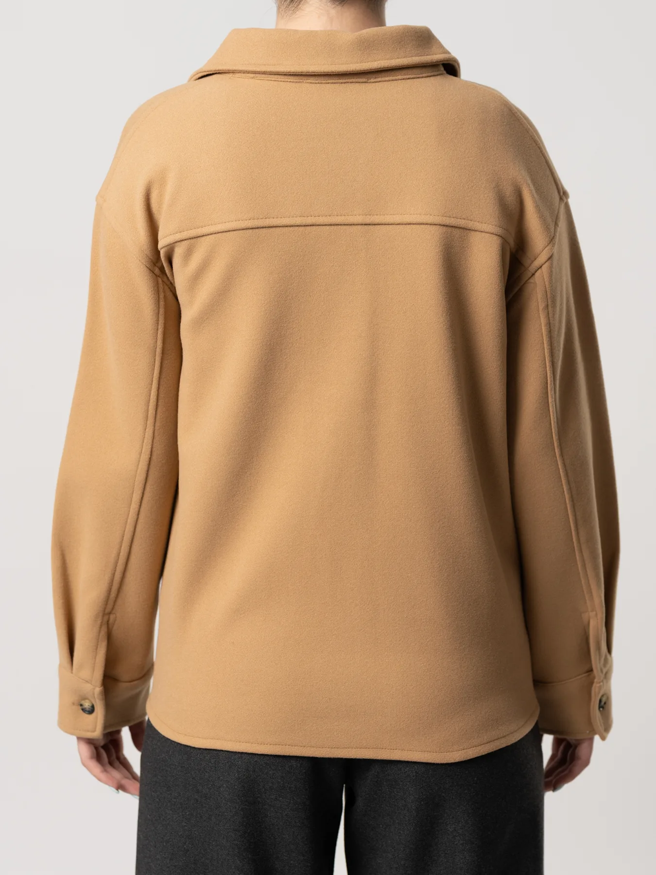 کاپشن زنانه کوتاه فوتر نسکافه ای 93