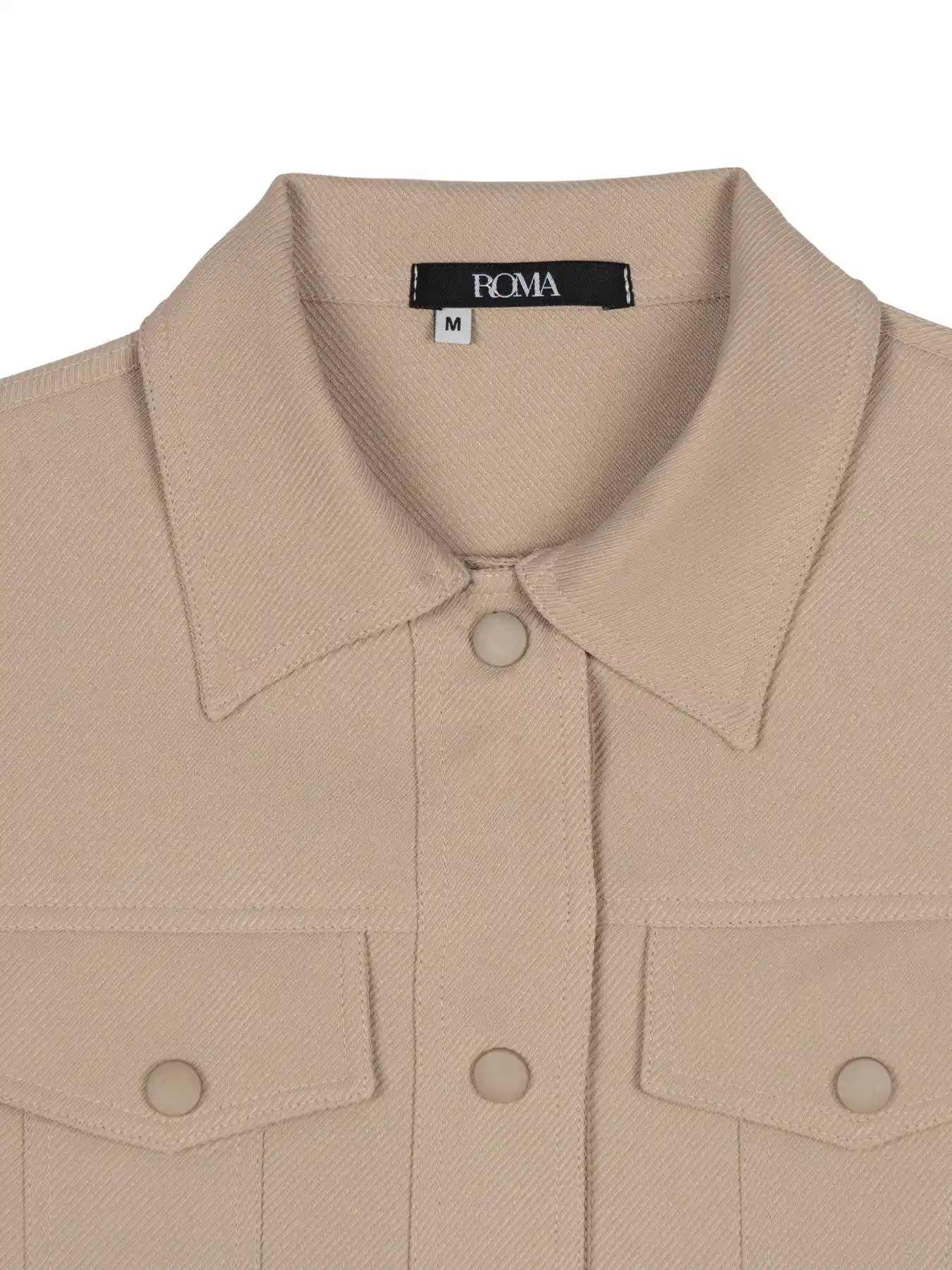 کت شلوار زنانه کرم یقه شکاری