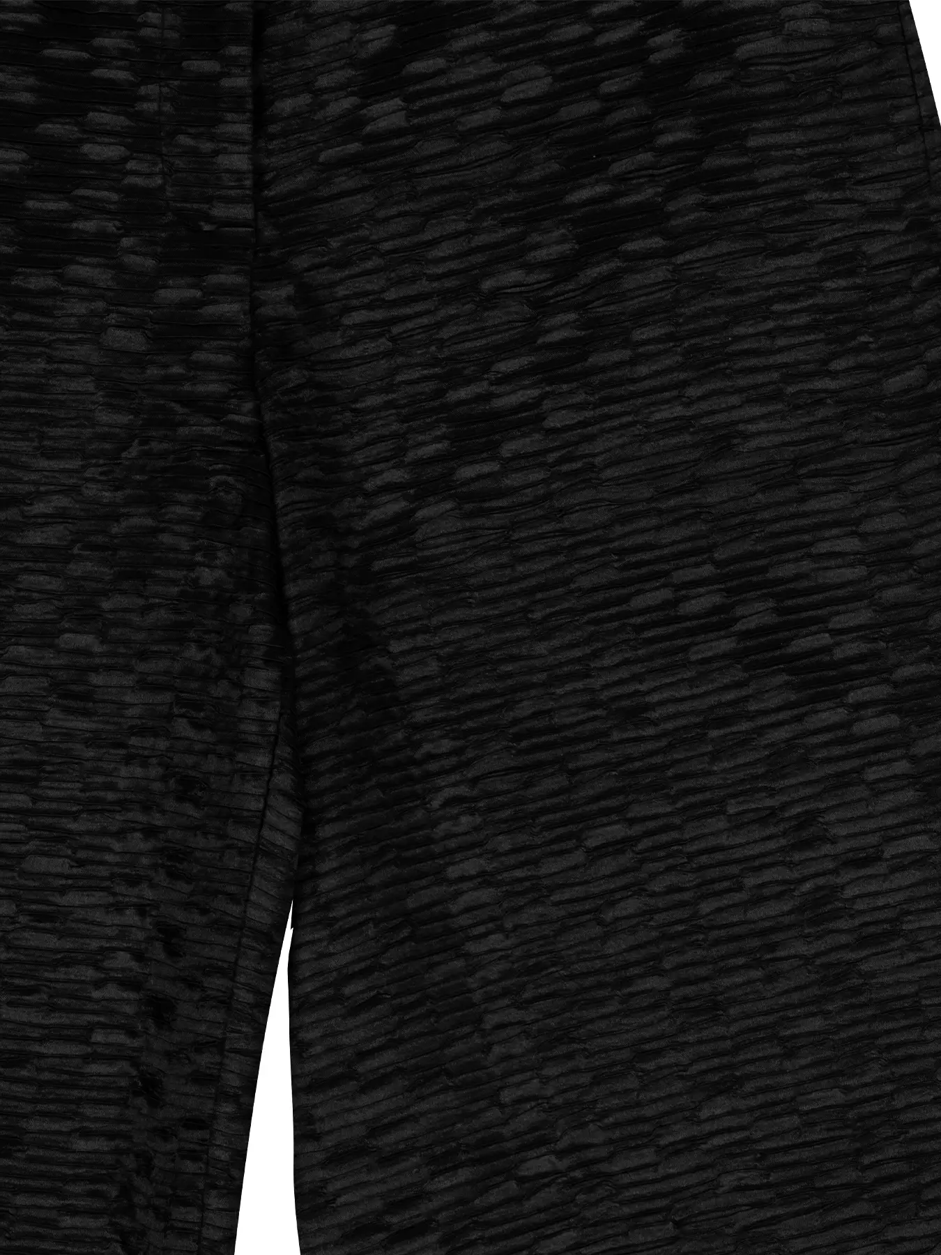 شلوار مشکی زنانه مدل بگ ساتن کریشه 39