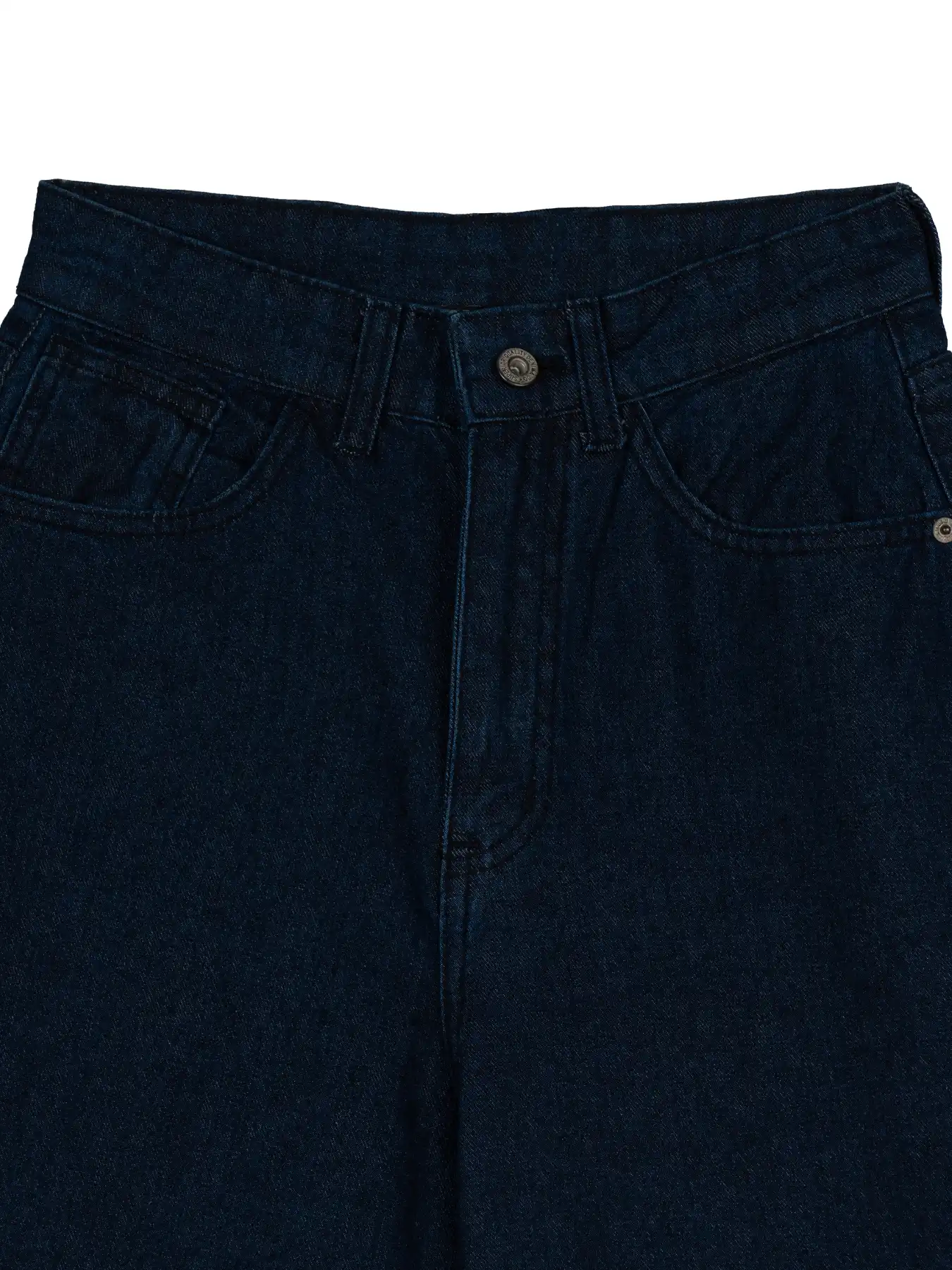 شلوار جین زنانه آبی تیره مدل بگ 47