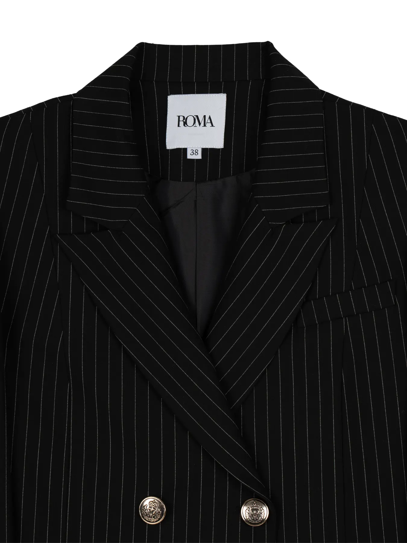 کت و شلوار زنانه مشکی دیپلمات کراپ 