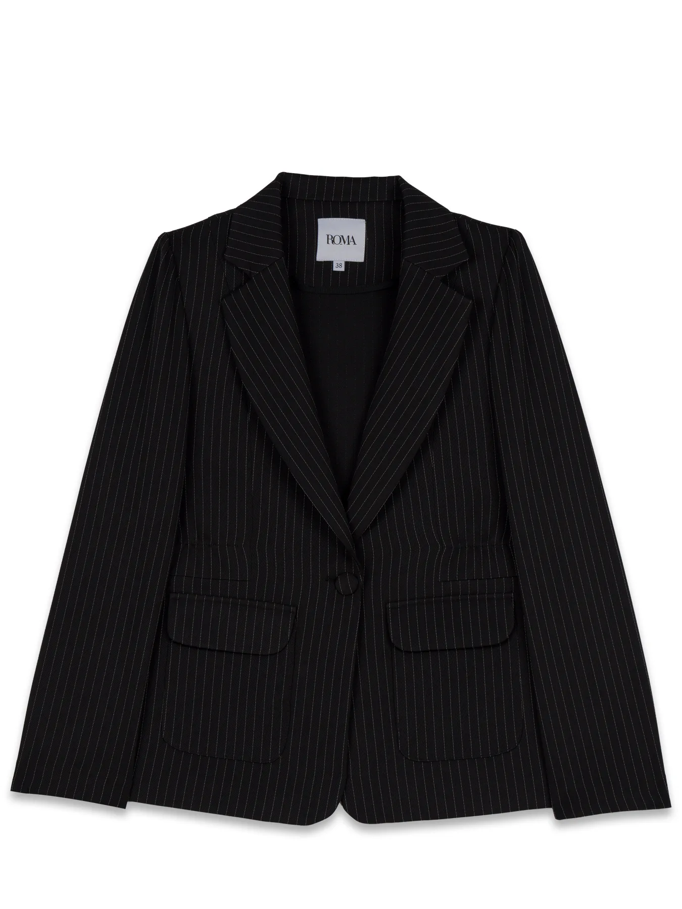 کت و شلوار زنانه دیپلمات کراپ مشکی
