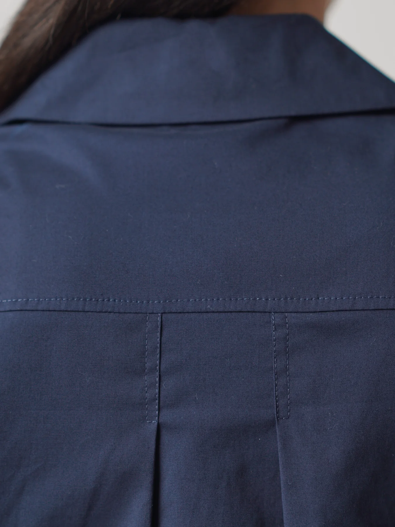 شومیز زنانه سرمه ای ساده