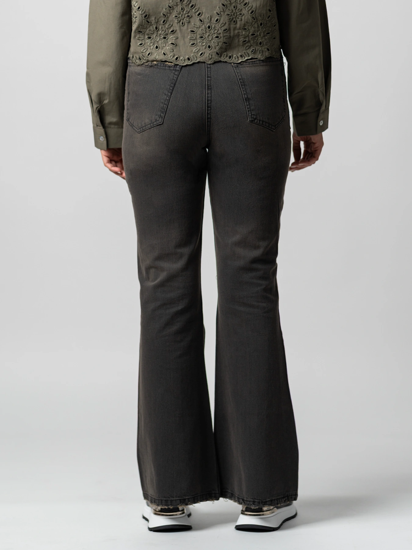 شلوار جین زنانه دمپا گشاد 