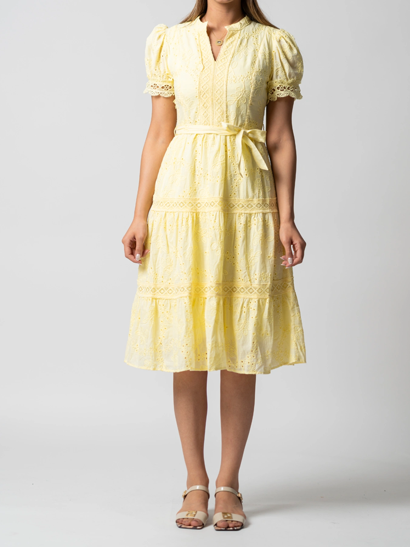 پیراهن بلند آستین کوتاه زنانه 