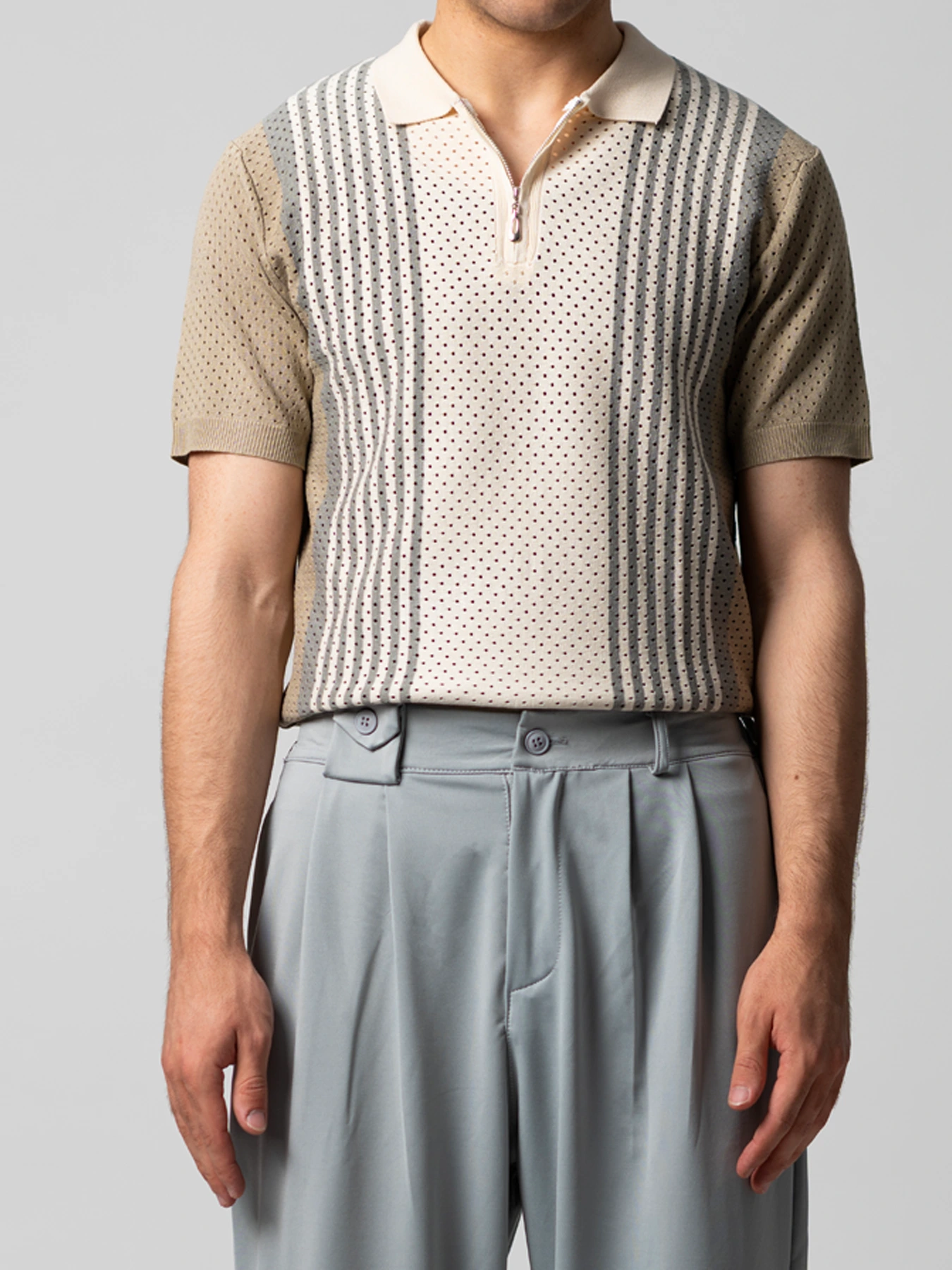 تیشرت کرم نسکافه ای 