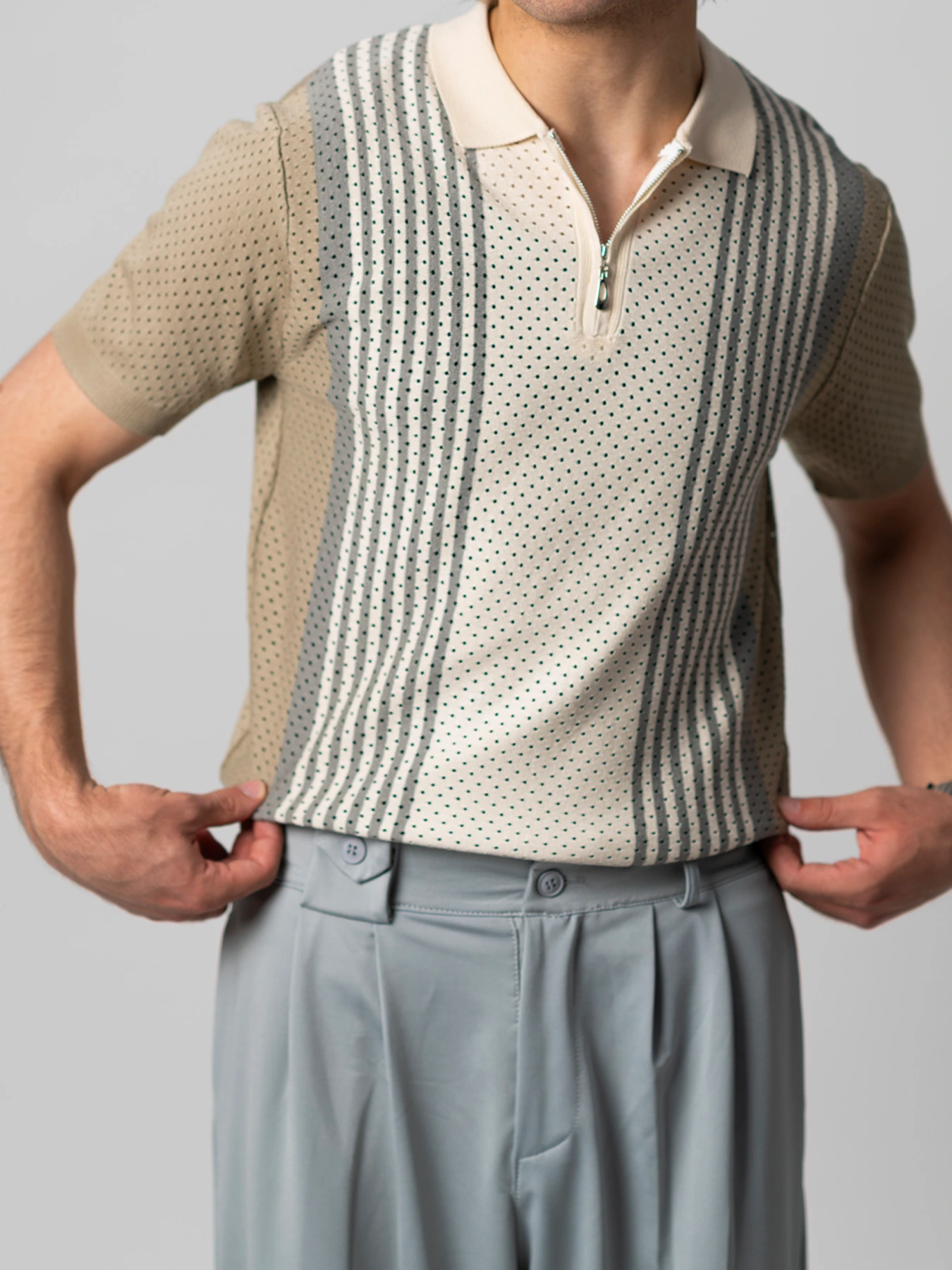 تیشرت کرم نسکافه ای 