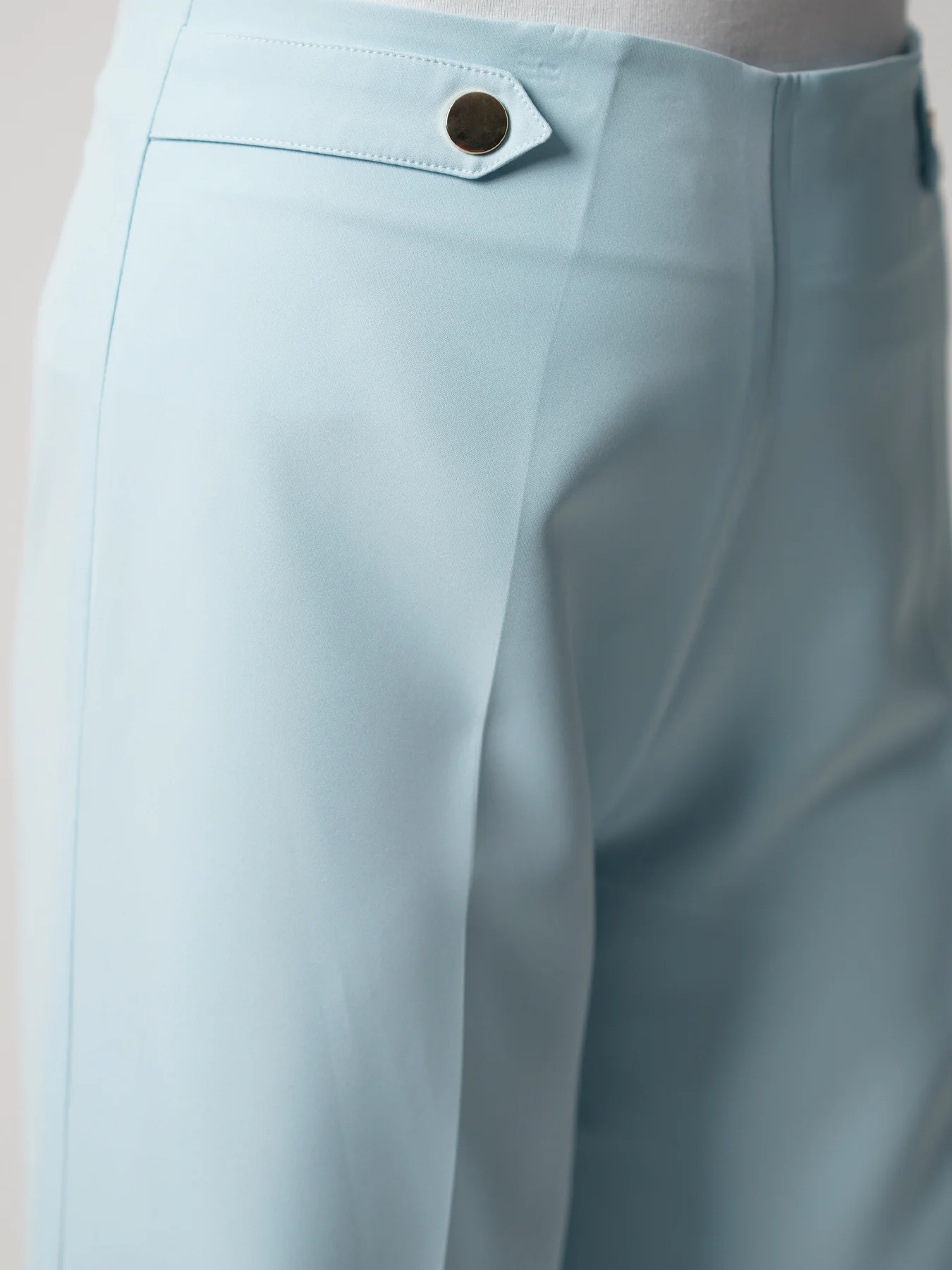 شلوار فیروزه ای پارچه ای مدل بگ 