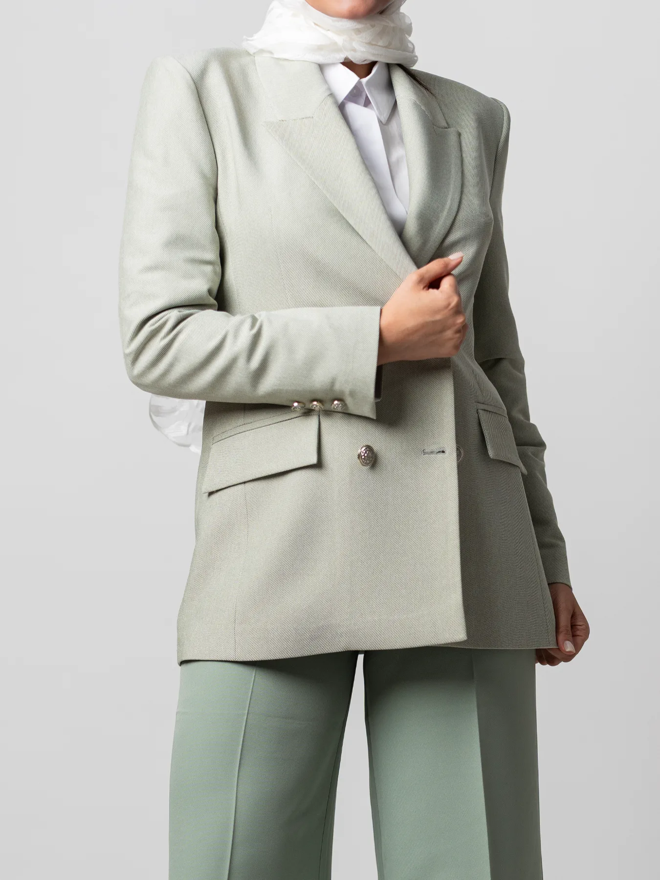 کت تک یقه بلیزر کج راه صدری 18