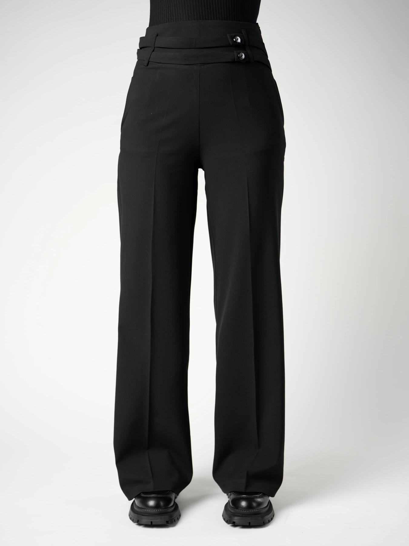 شلوار زنانه مشکی مدل بگ 90