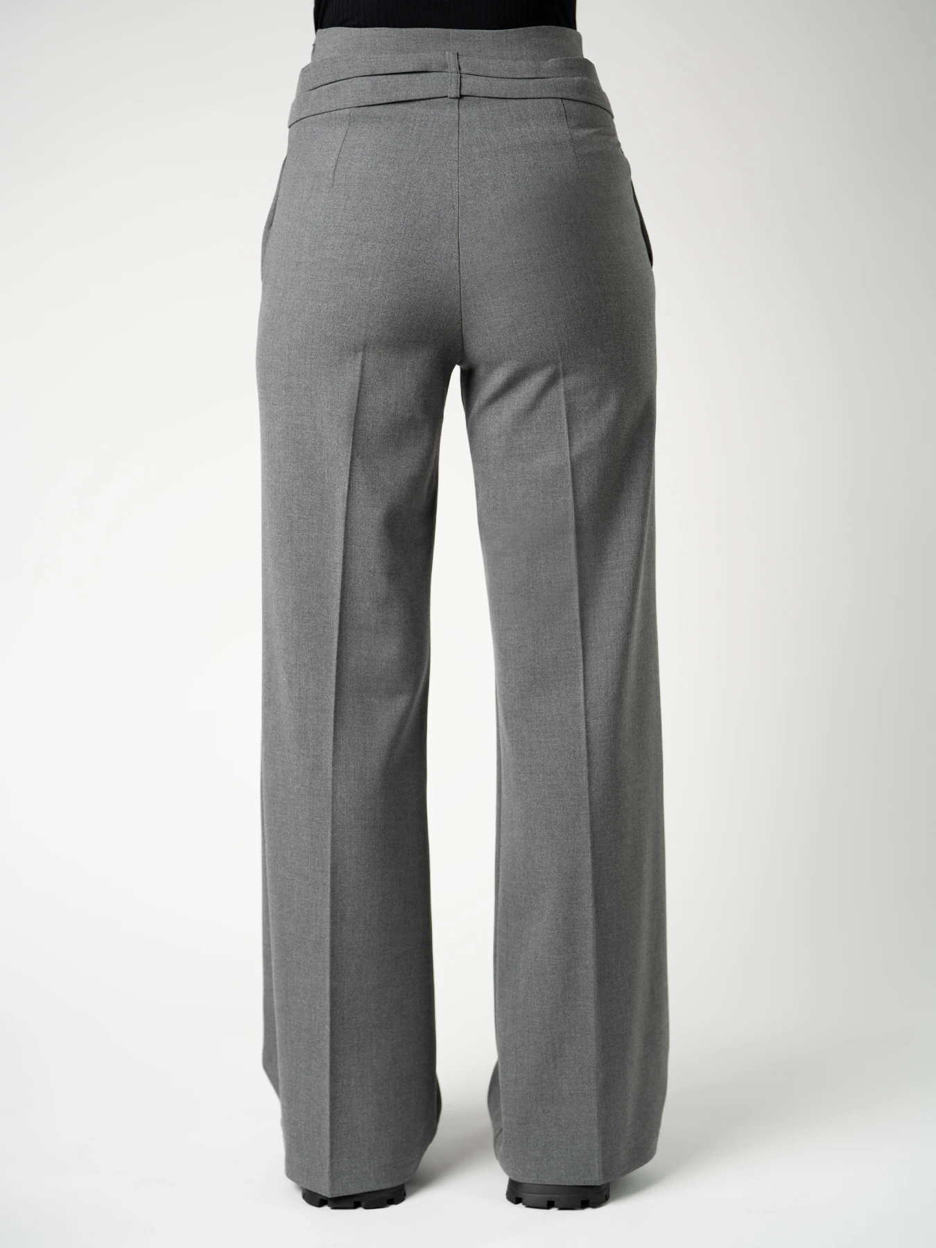 شلوار زنانه طوسی تیره مدل بگ 98