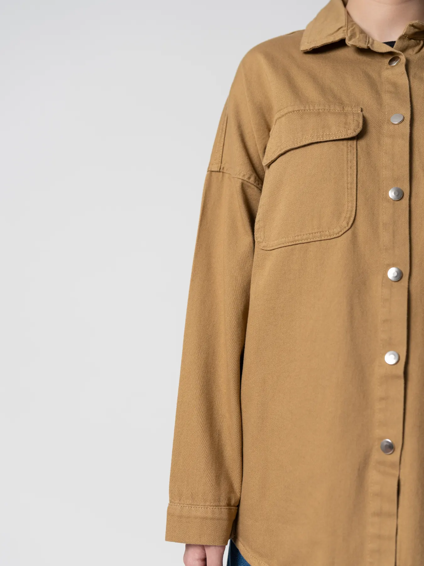 شومیز کتان کرم 45