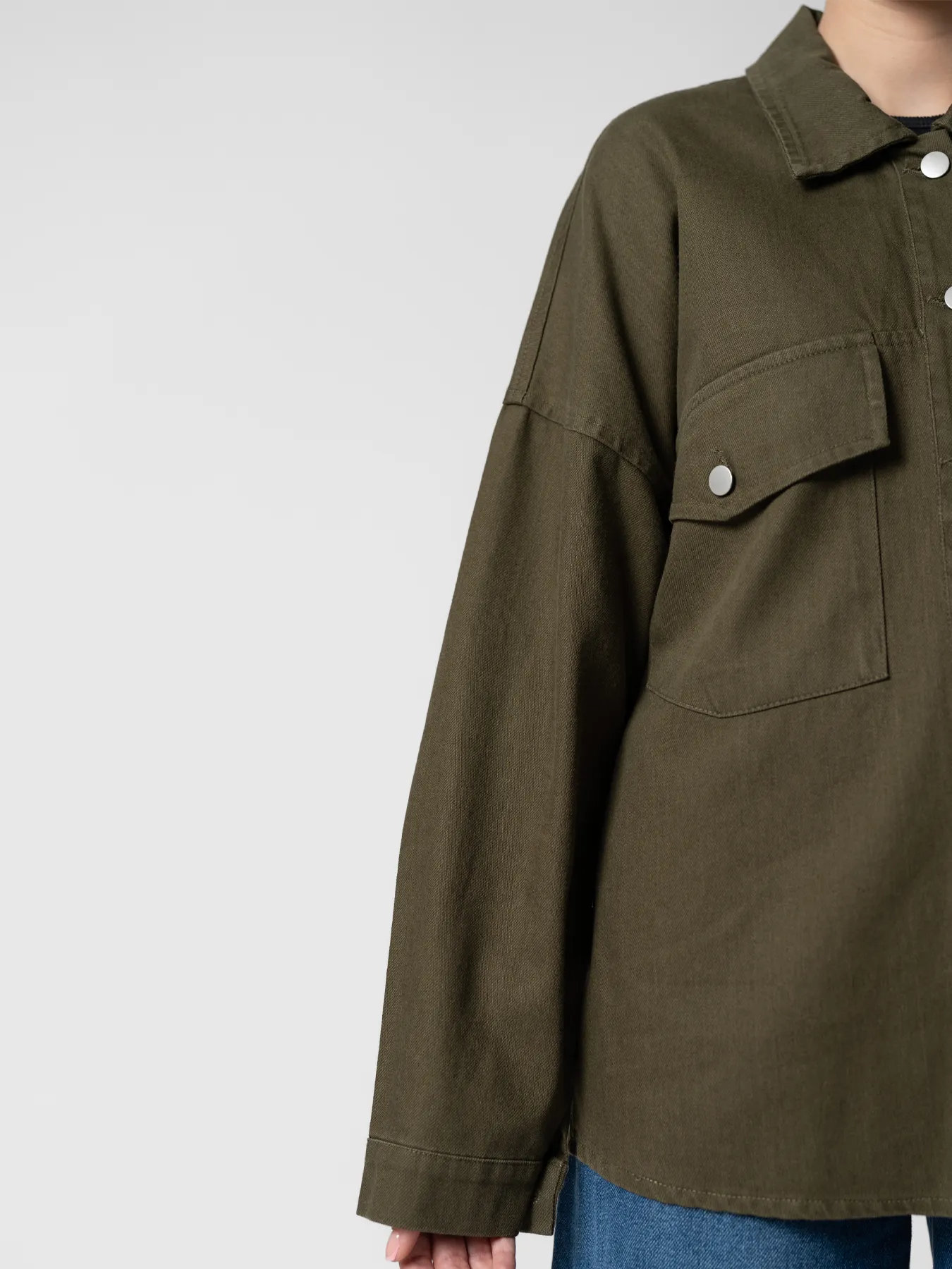 کت کتان دوجیب سبز 59