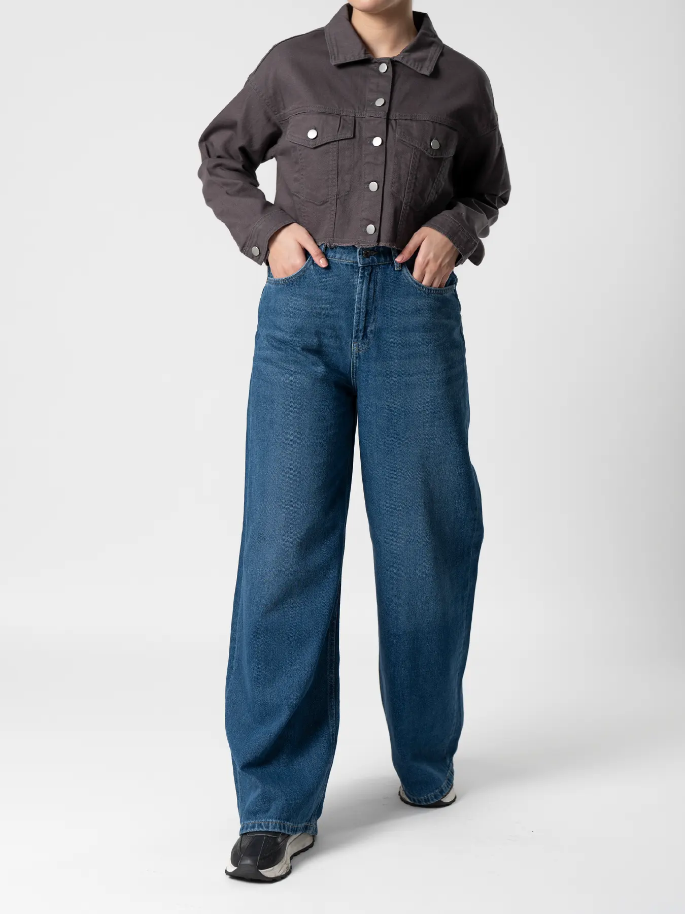 کت کتان طوسی تیره 73