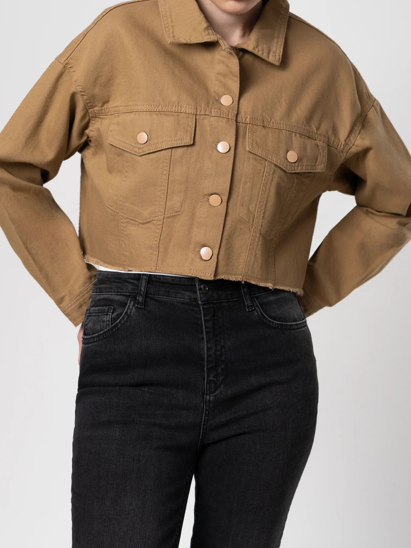 کراپ کت کتان 76