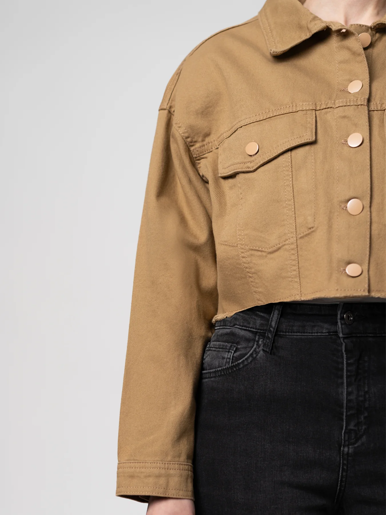 کراپ کت کتان 76